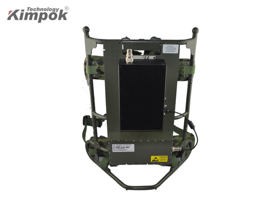 Back Pack COFDM เครื่องส่งสัญญาณภาพและเสียง 3-5km NLOS พร้อม RF พลัง 5 วัตต์