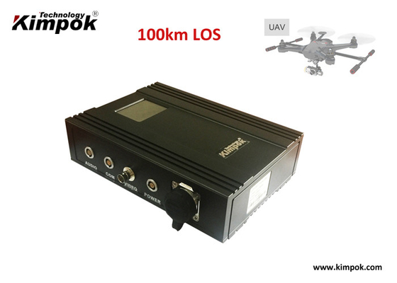 เครื่องส่งสัญญาณวิดีโอ COFDM UAV แบบไร้สาย, เครื่องส่งสัญญาณ HDMI Extender 70km LOS