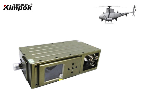 ลิงก์ข้อมูลวิดีโอ UAV ไร้สาย COFDM สูงถึง 100 กม การเข้ารหัส LOS AES 256